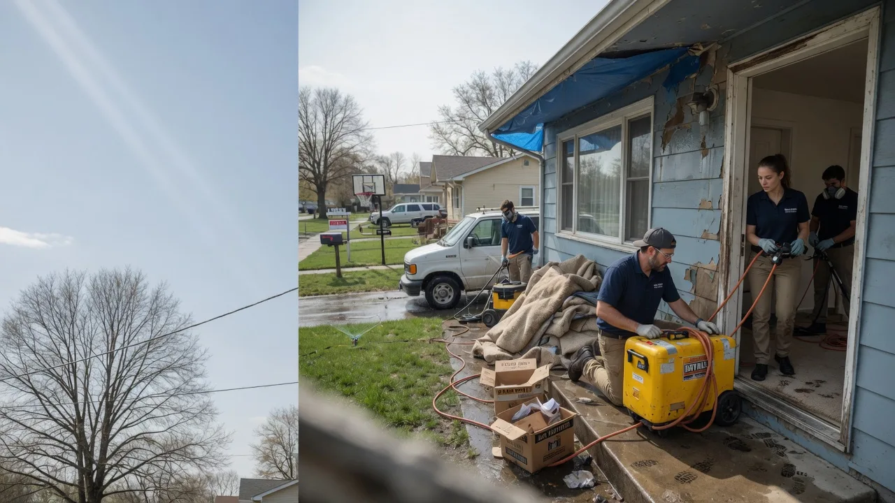 Basement Flood Cleanup in Worcester, VT near me